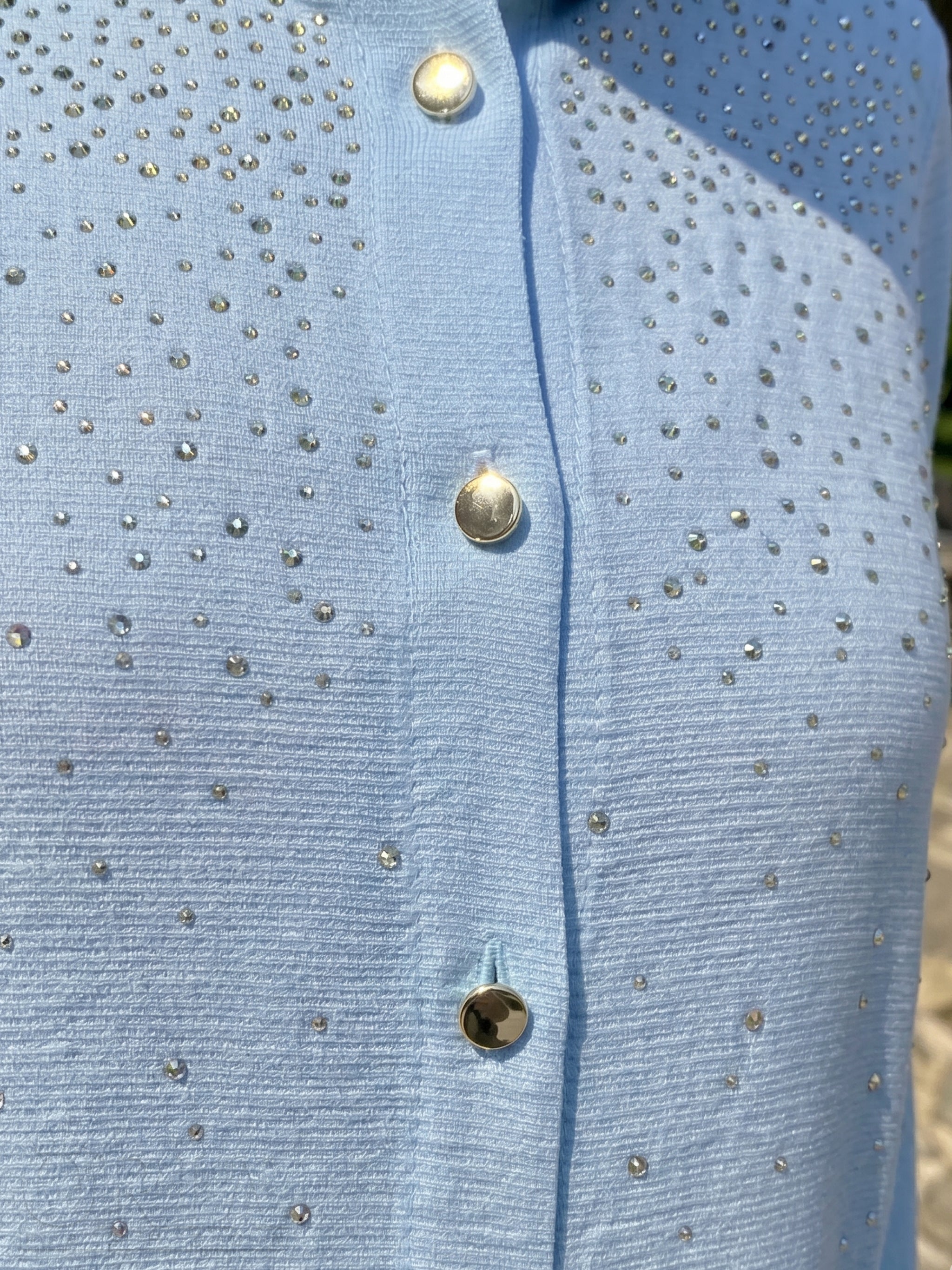 Starry Lines Suit - Baby Blue