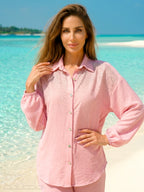 Starry Lines Suit - Rose