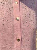 Starry Lines Suit - Rose