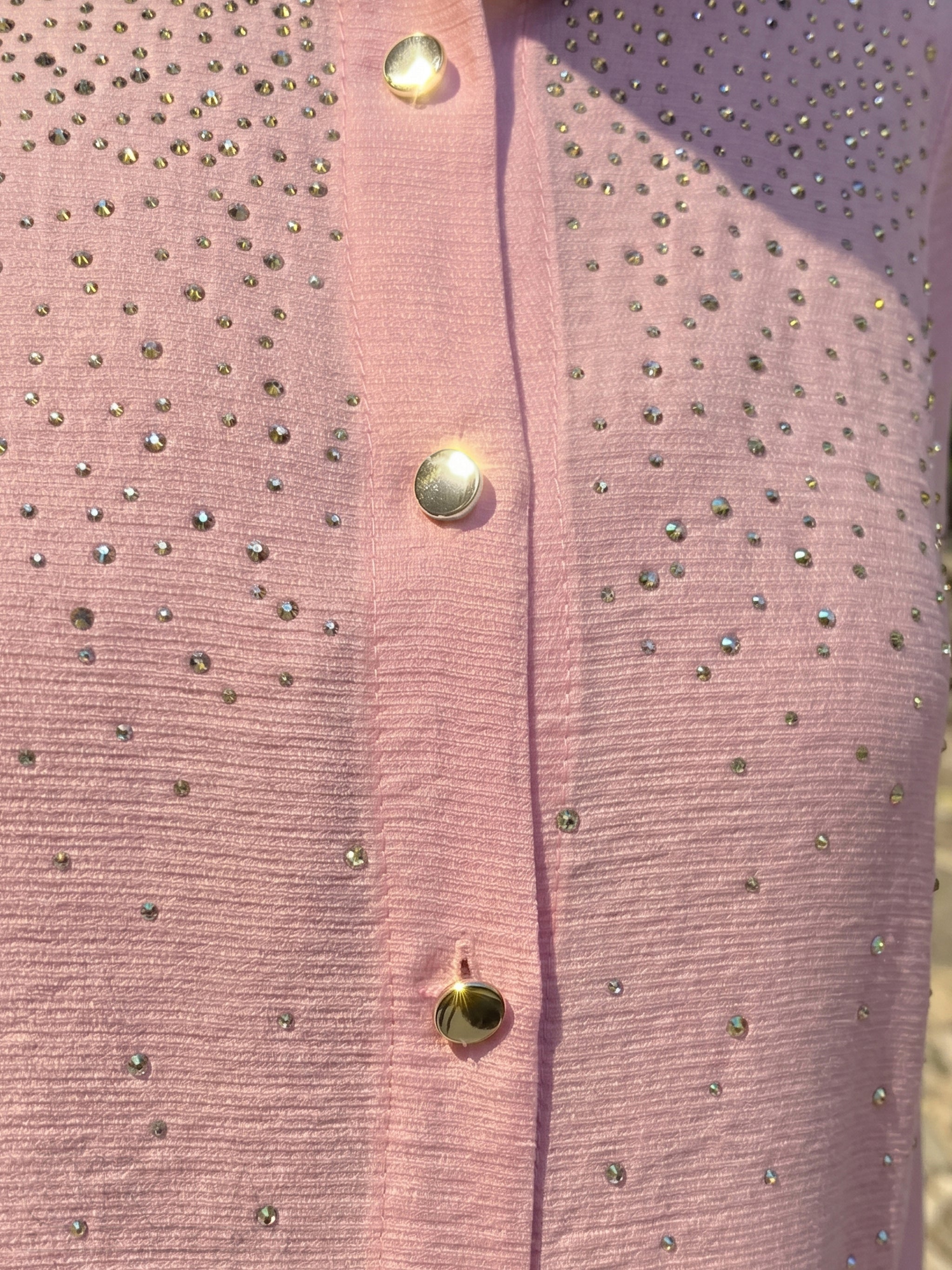 Starry Lines Suit - Rose