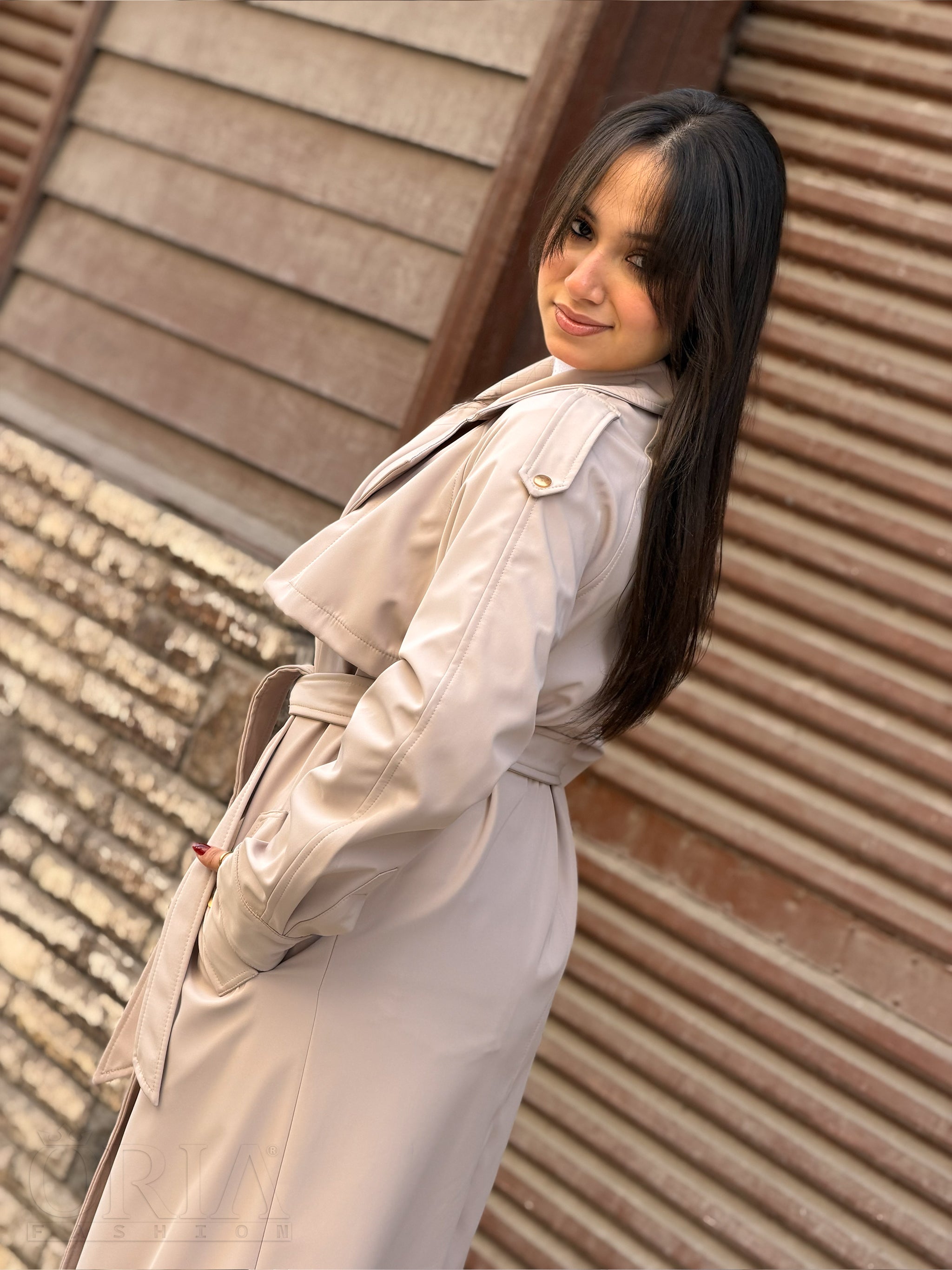 West Wind Trench Coat - Beige