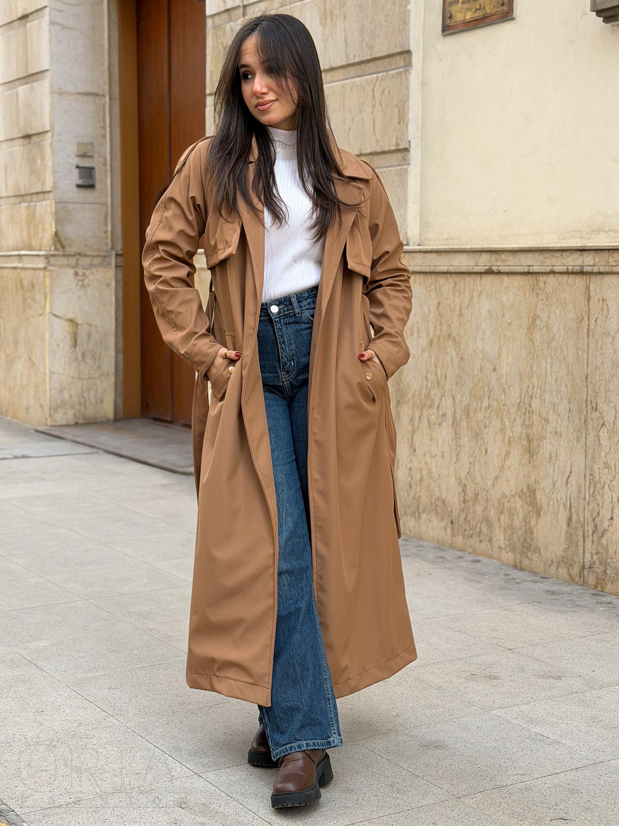 West Wind Trench Coat - Camel