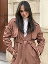 West Wind Trench Coat - RoseGold